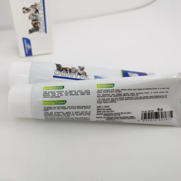 100g Toothpaste Vanilla Beef Flavors