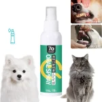 120ML Natural Oral Cleanse Spray Dogs Cats Teeth Clean