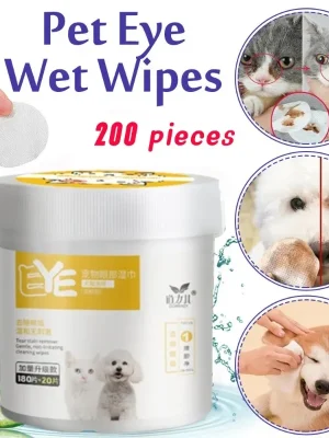 150/200Pcs Wet Wipes Eye Tear Ear Stain Remover