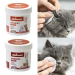 150pcs Cat Wipes For Eyes And Ear