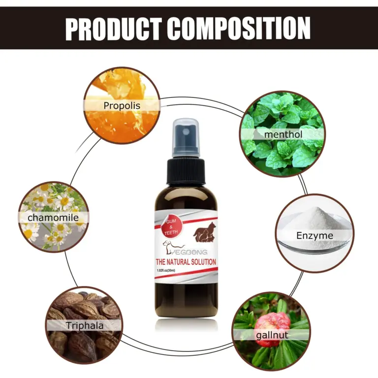 30ML Teeth Cleaning Spray Dog Cat Tartar Cleaner