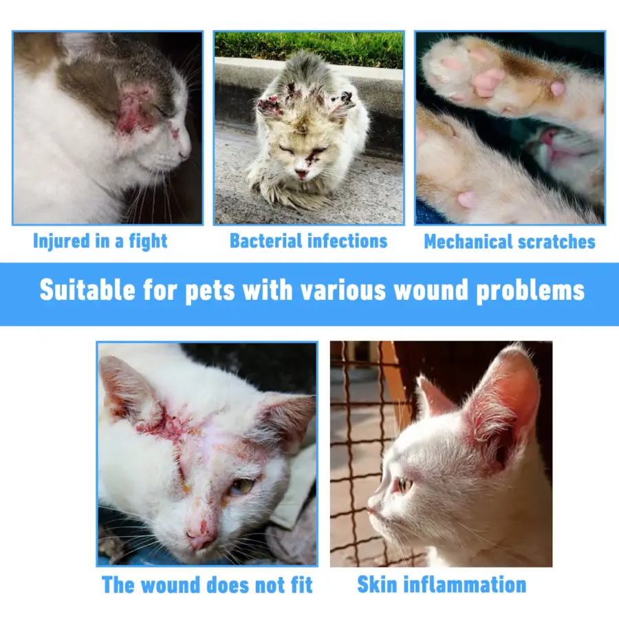 30ML Pet Wound Care Spray Cat Dog Skin Wound Care Drop to Relieve Itching - Image 3