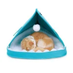 Cat Bed Felt Shark Shape Collapsible