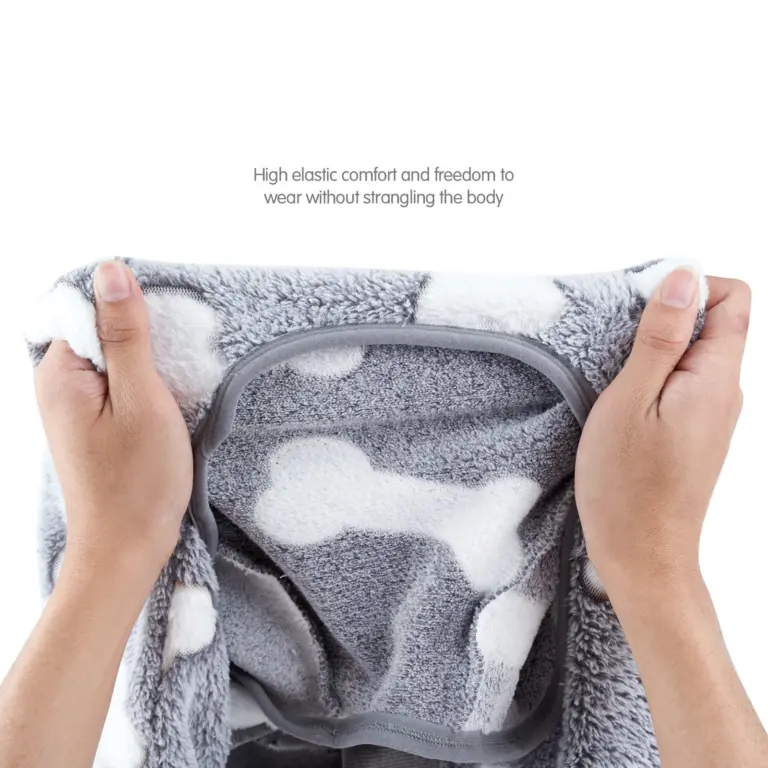 Dog Winter Clothes Flannel Pajamas