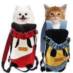 Pet Backpack Carrier Front Travel Shoulders Breathable