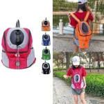 Pet Backpack Carrier Double Shoulder Portable
