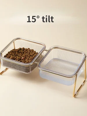 Pet-Bowl-High-footed-Tilt-Dog-Cat-Food-Bowl-Drinking-Water-Double-Bowl-Transparent-Protect-Cervical-1.webp