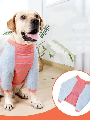 Pet-Clothes-Dog-Anti-licking-Elbow-Pads-Clothing-Front-Legs-Injured-Protection-Homewear-Pajamas-Sweatshirt-for-1.webp