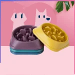 Dog Slow Feeder Bowl Prevent Obesity