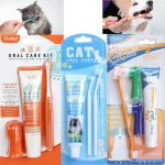 Toothbrush Toothpaste Set Dog Cat Dental Oral Cleaner