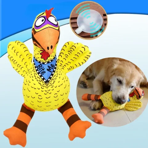 Dog Squeaky Chicken Toy