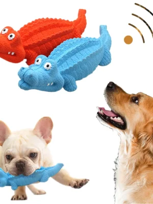 Dog Rubber Squeaky Chew Toy