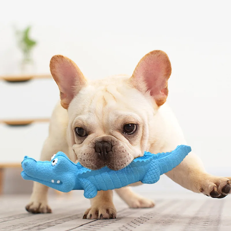 Dog Rubber Squeaky Chew Toy