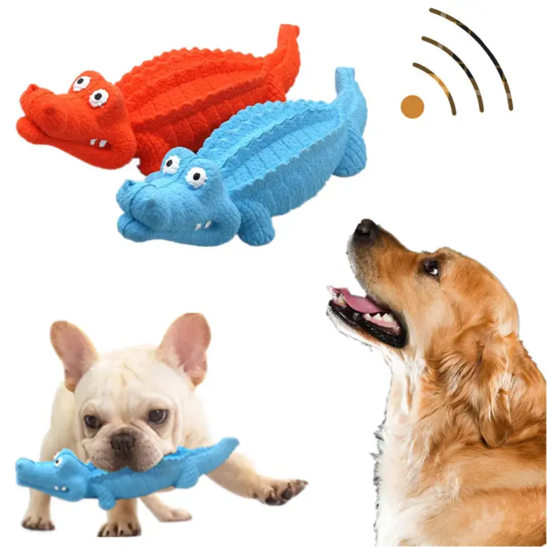 Dog Rubber Squeaky Chew Toy