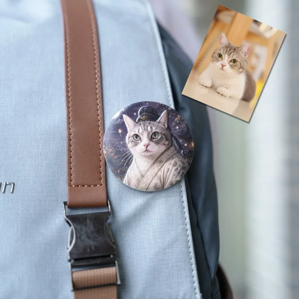 3D Embossed Badge