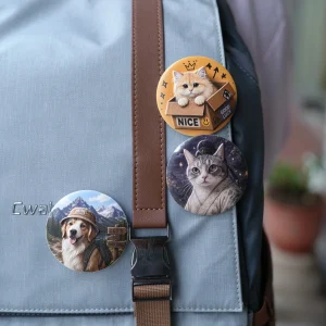 3D Embossed Badge