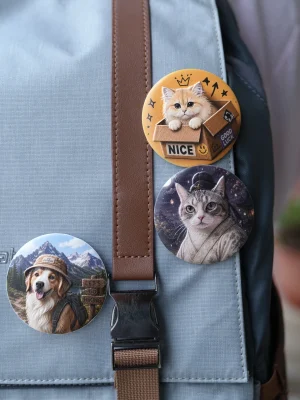 3D Embossed Badge