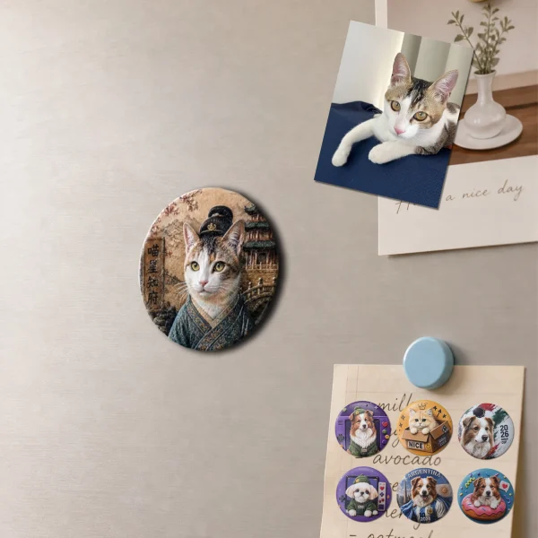 3D Relief Creative Fridge Magnet