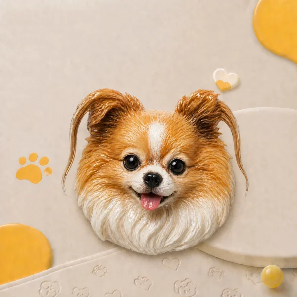 3D Handmade Stereoscopic Fridge Magnet