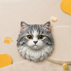 3D Handmade Stereoscopic Fridge Magnet