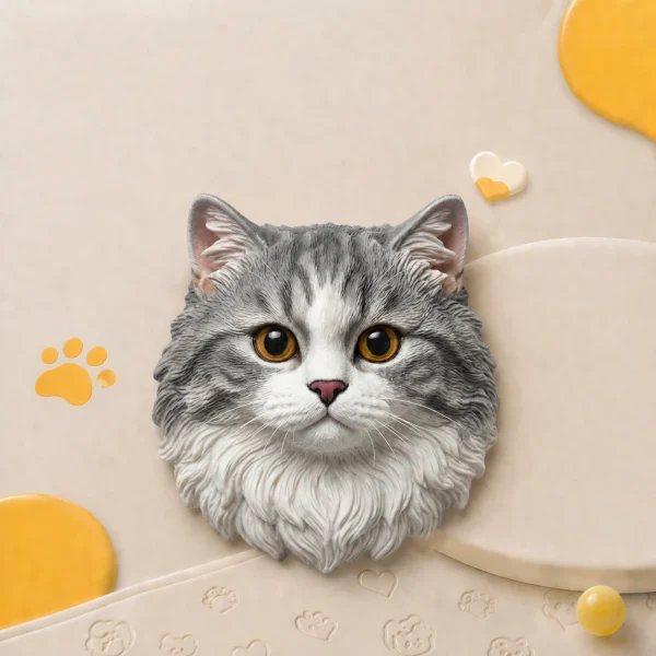 3D Handmade Stereoscopic Fridge Magnet
