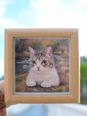 3D Relief Solid Wood Painting
